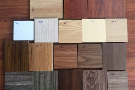 mẫu màu gỗ melamine -Nội thất Trọng Phú