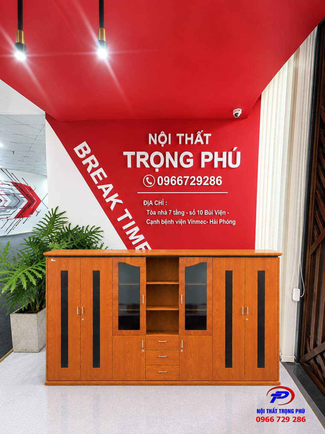 TỦ TÀI LIỆU LÃNH ĐẠO DC3246V7 VENEER
