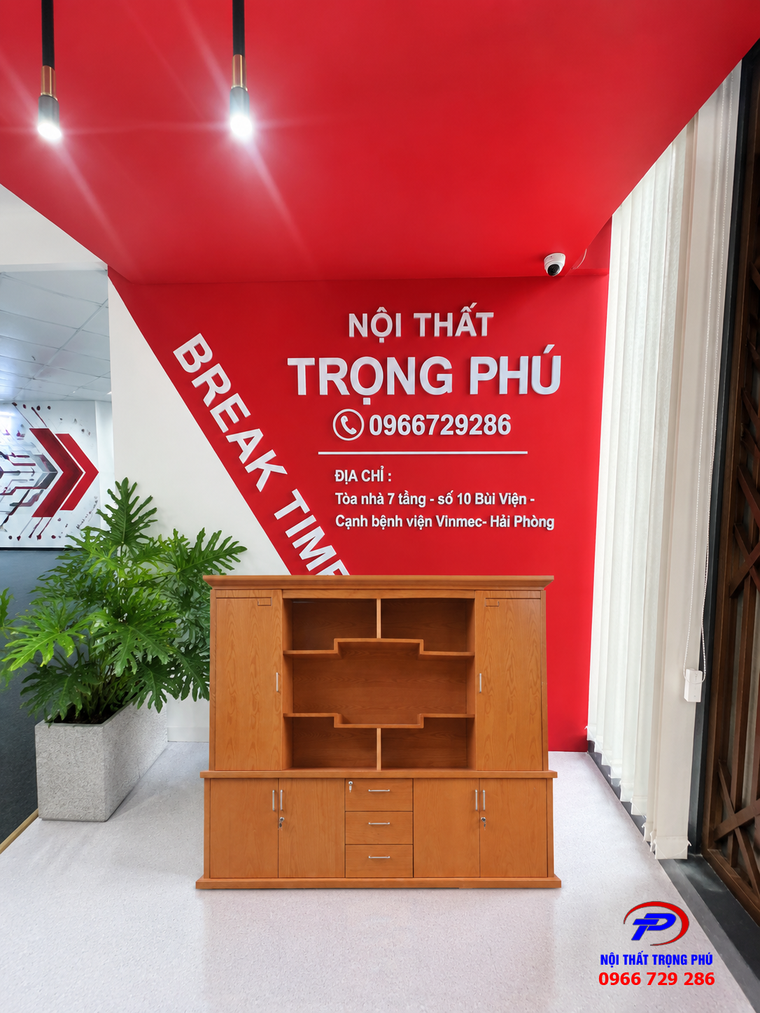 TỦ VĂN PHÒNG LÃNH ĐẠO DC2448VM6 VENNEER & MELAMINE