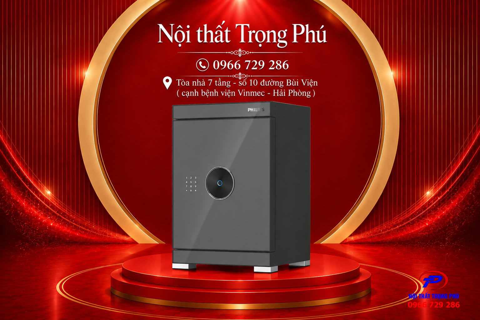 KÉT SẮT VÂN TAY PHILIPS SBX602-6CU