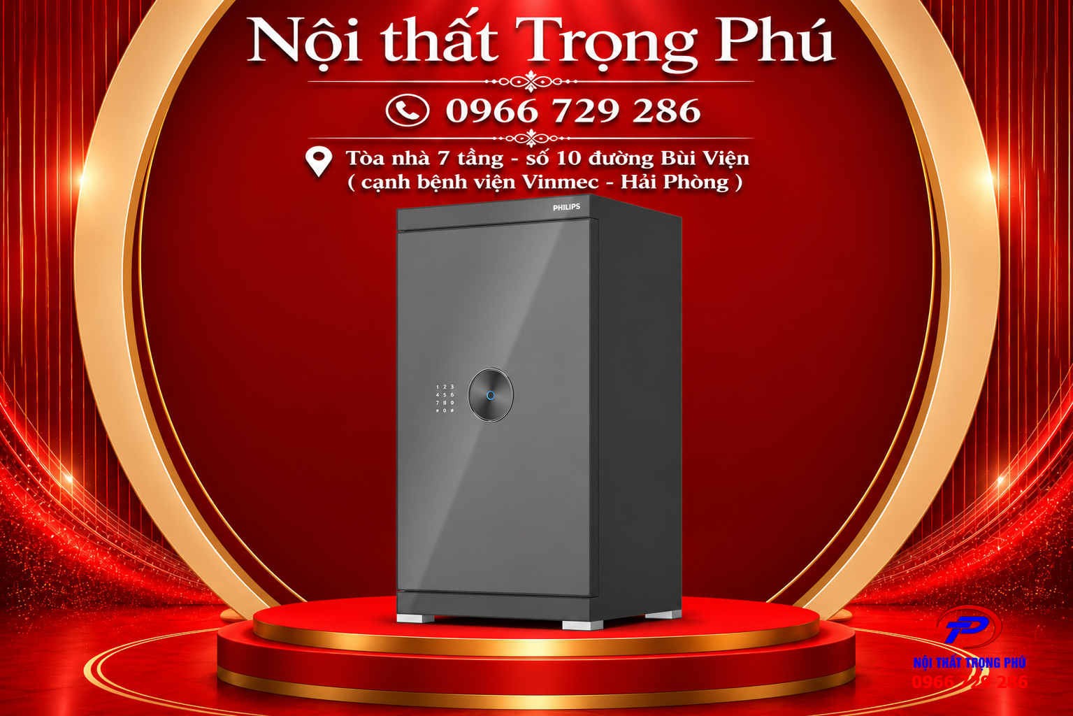 KÉT SẮT VÂN TAY PHILIPS SBX602-8CU