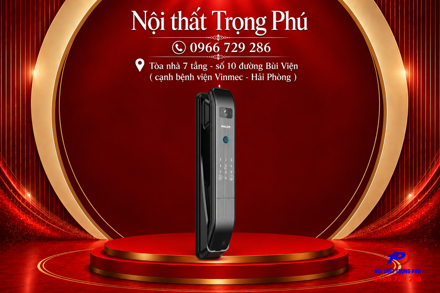 Tay Khóa Thông Minh Philips DDL303