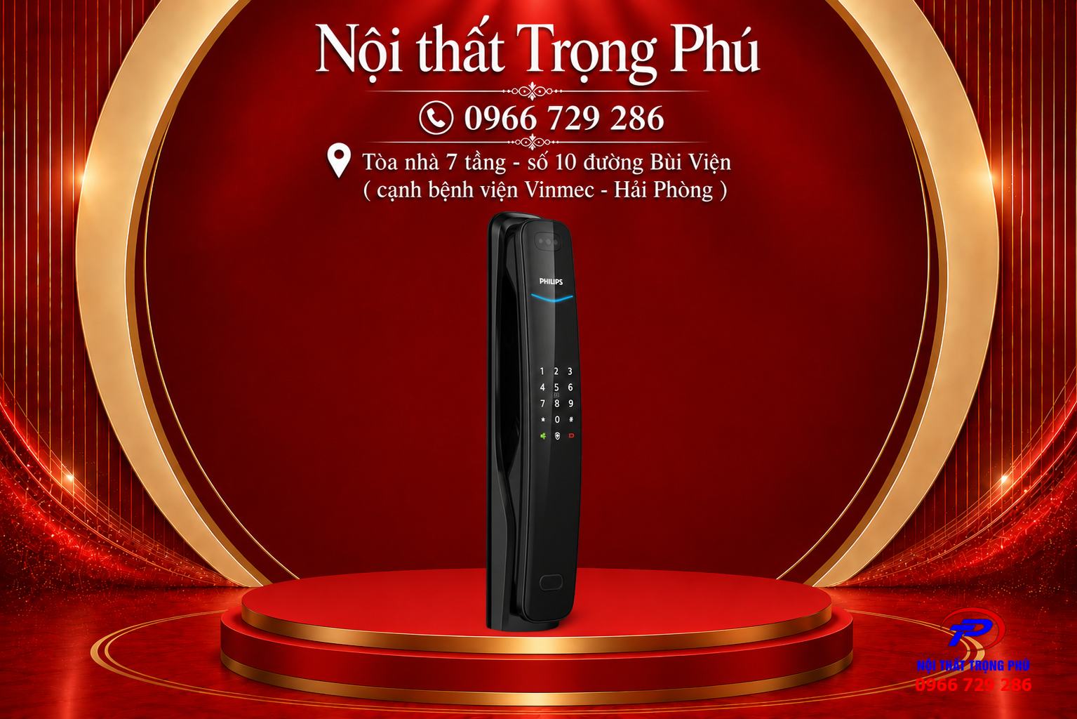 Tay Khóa Thông Minh Philips DDL702-8HWS