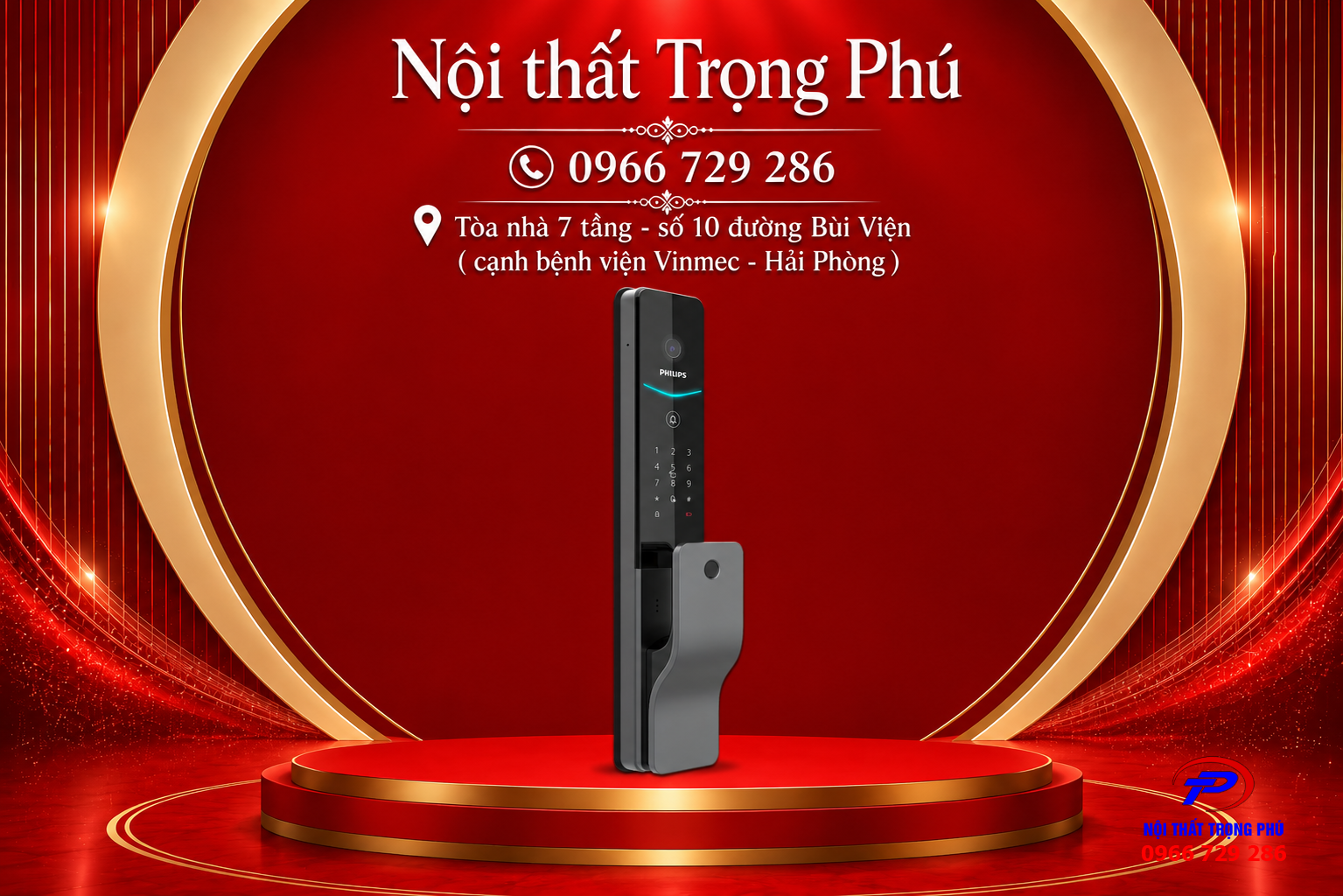 Tay Khóa Thông Minh Philips DDL720-MVP-17HWS