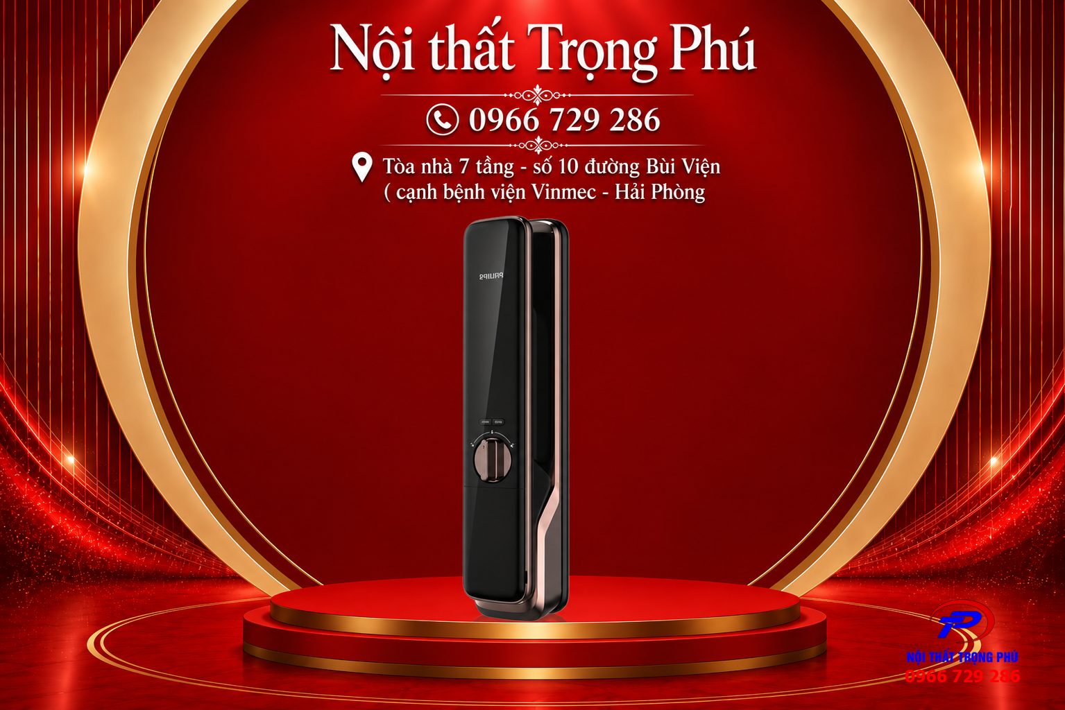 Tay Khóa Thông Minh Philips 9300-5HBGS