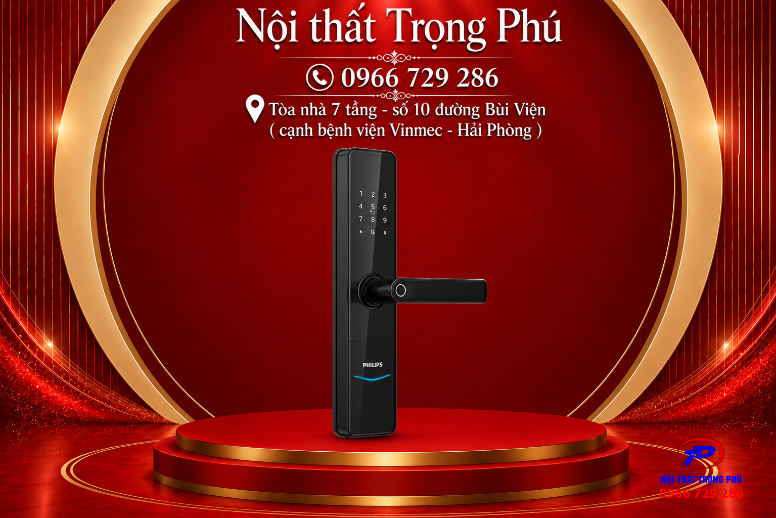 Tay Khóa Thông Minh Philips DDL603E-5HWS