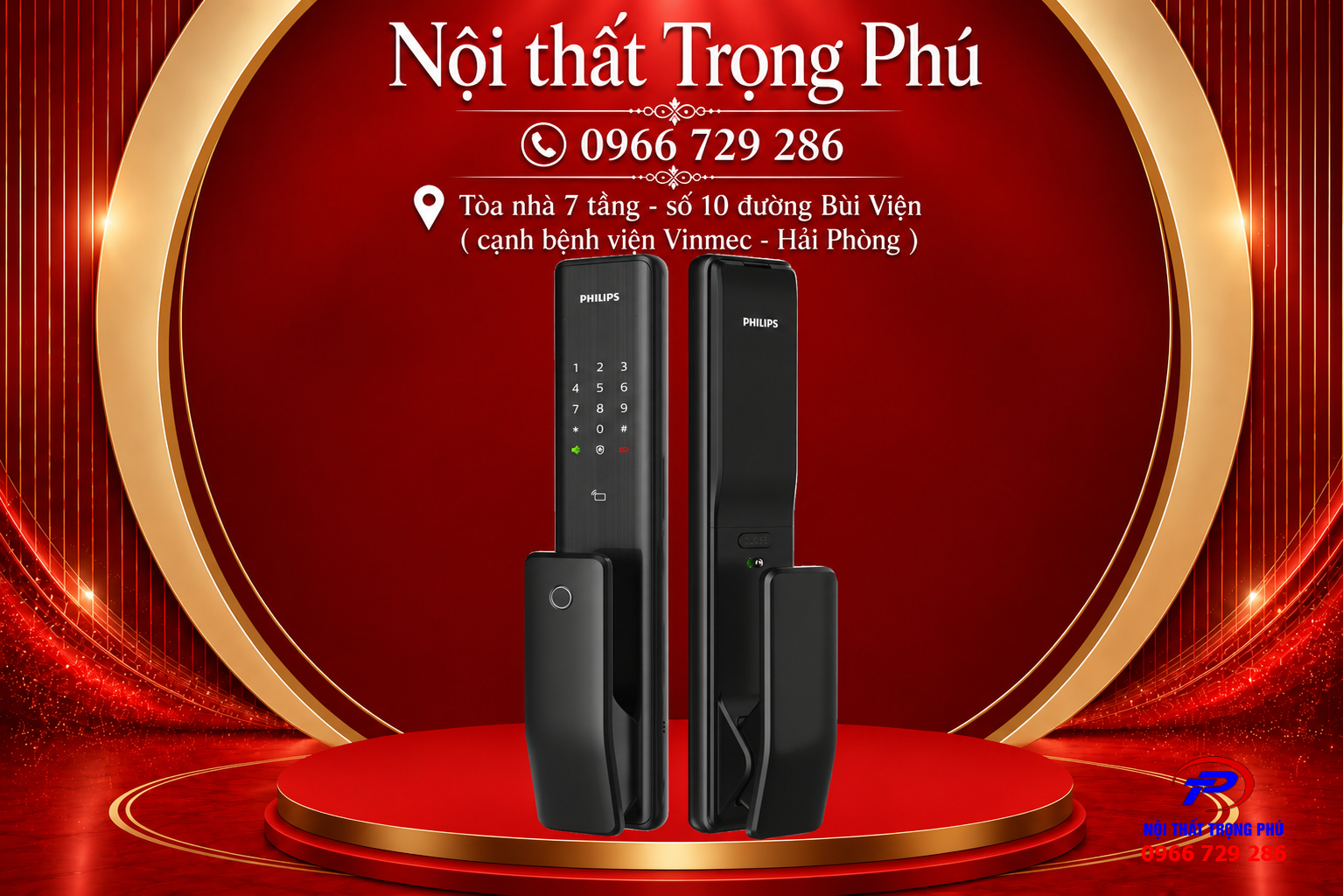 Tay Khóa Thông Minh Philips ALPHA-5HB