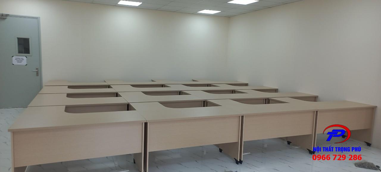 Bàn lượn trái / bàn lượn phải TP-ATL14 1.2x1.4m gỗ công nghiệp Melamine