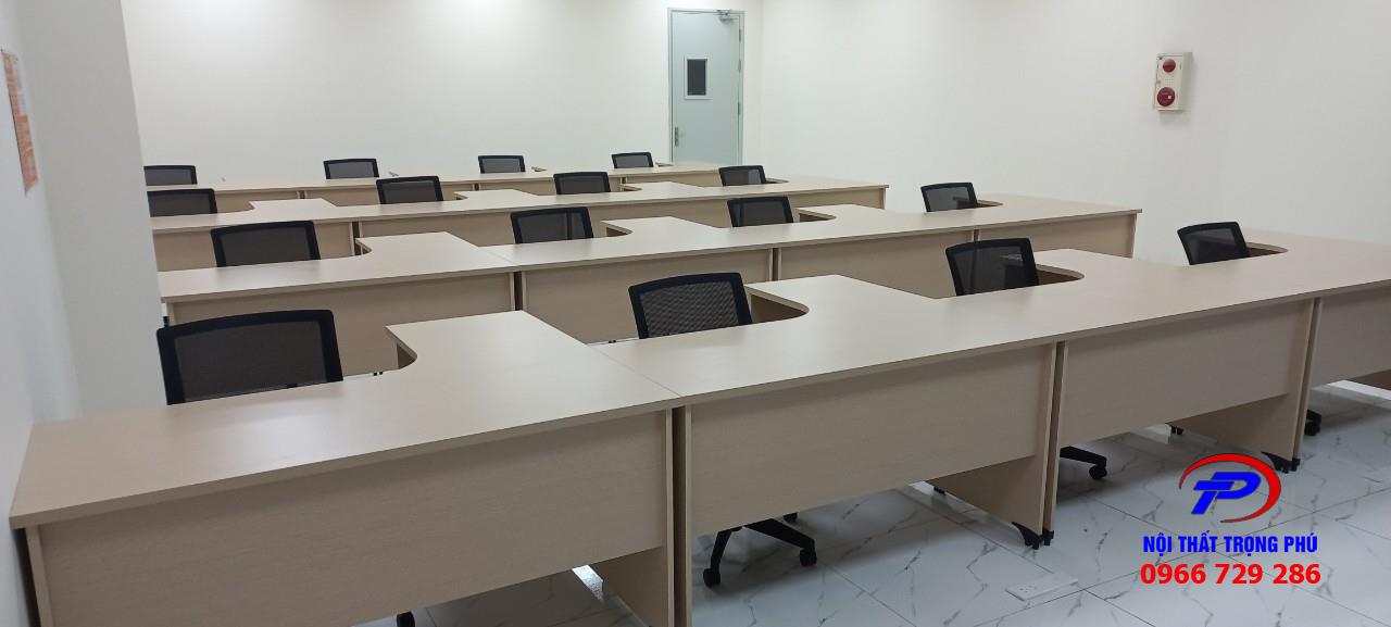 Bàn lượn trái / bàn lượn phải TP-ATL14 1.2x1.4m gỗ công nghiệp Melamine