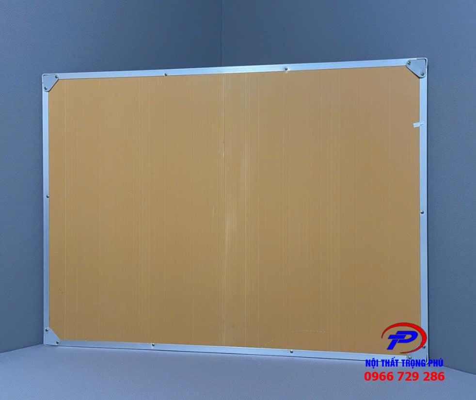 Bảng từ trắng Hàn Quốc N14 khung nhỡ treo tường - KT 1000x1200 kẻ mờ