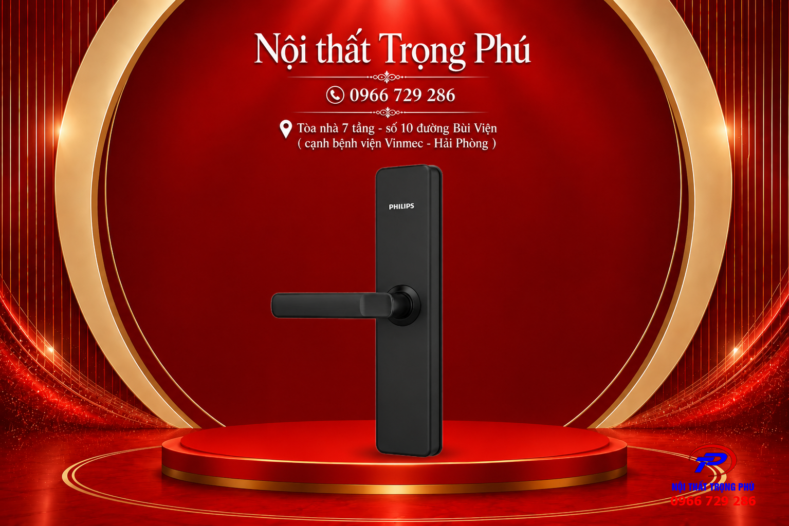 Tay Khóa Thông Minh Philips DDL609-5HS