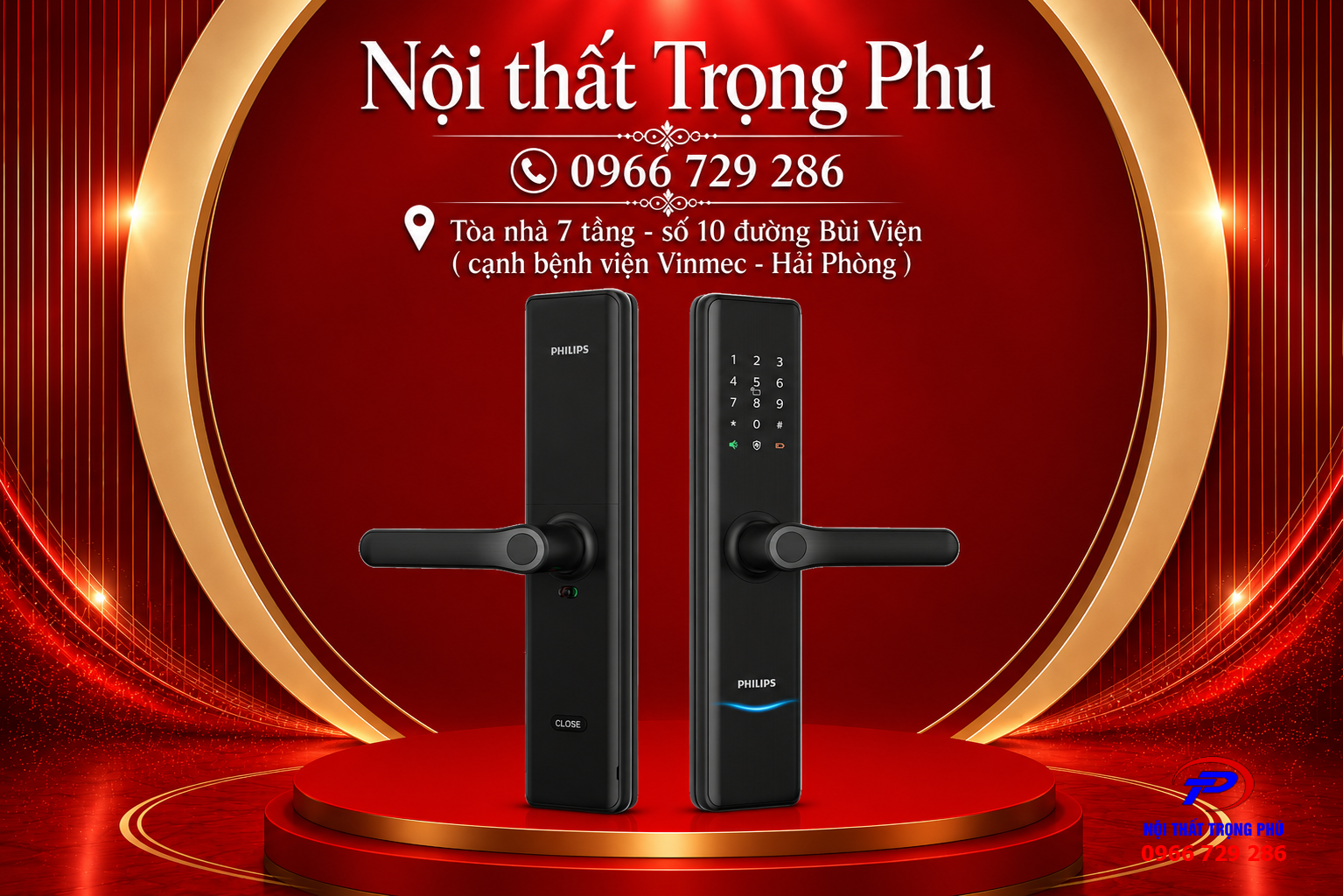 Tay Khóa Thông Minh Philips 7300-5HB