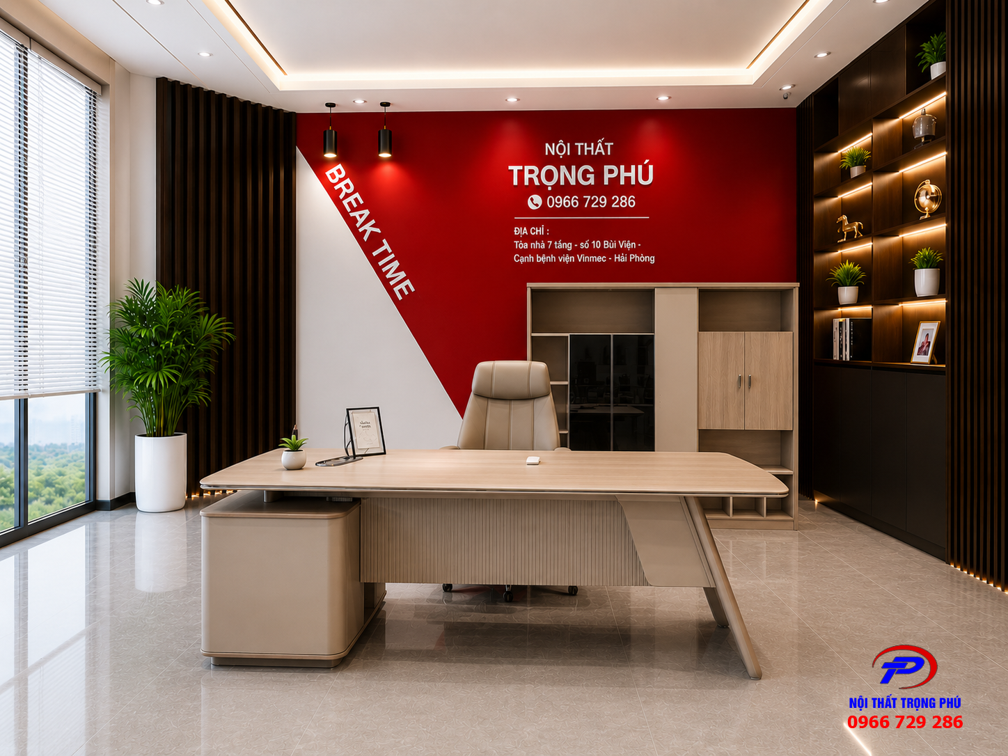 Bàn Giám Đốc Nhập Khẩu Cao Cấp XYH-H922