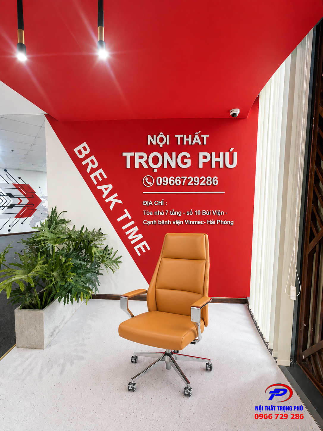 Ghế Lãnh Đạo 1503 Cao Cấp – Da PU Êm Ái, Chân Xoay Mạ Điện Sang Trọng