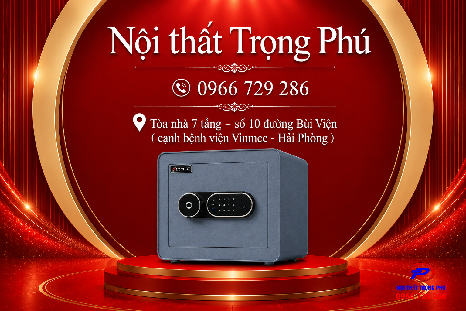 KÉT SẮT THÔNG MINH BOKEE BK-30VT XÁM XANH – KÉT VÂN TAY CAO CẤP, AN TOÀN VÀ HIỆN ĐẠI