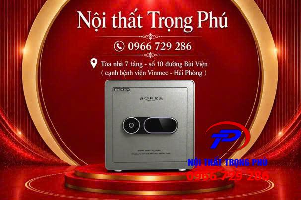 KÉT SẮT BOKEE BK-39VT PRO (XÁM XANH)