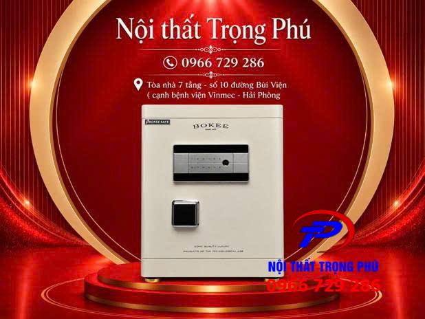 KÉT BẠC BOKEE BK-50C (MÀU TRẮNG KEM)