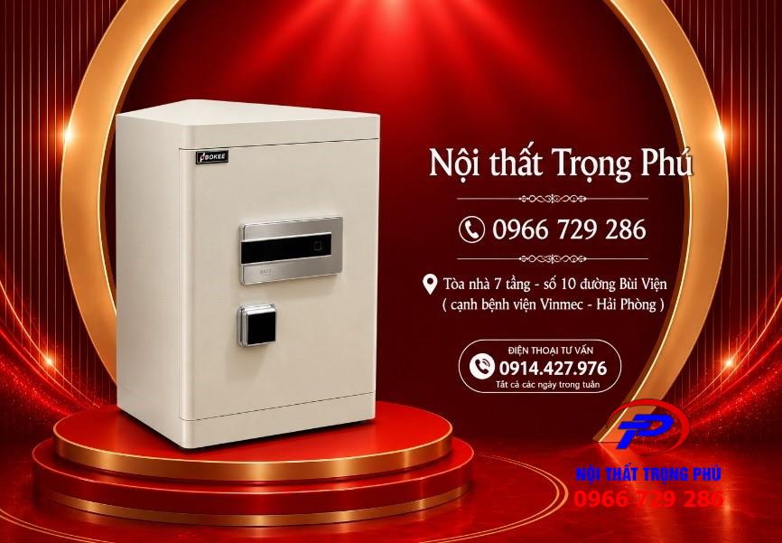 KÉT BẠC BOKEE BK-60C (MÀU TRẮNG KEM)