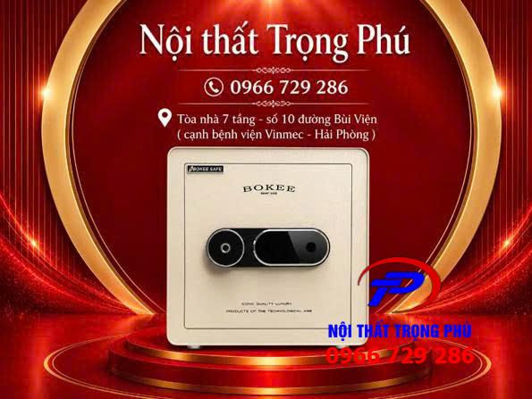 KÉT SẮT BOKEE BK-39VT (MẶT KHÓA PRO TRẮNG KEM)