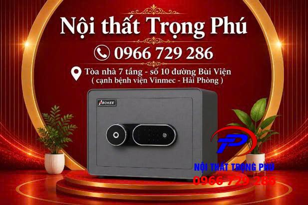KÉT SẮT Bokee BK-30VT PRO (Xám xanh)