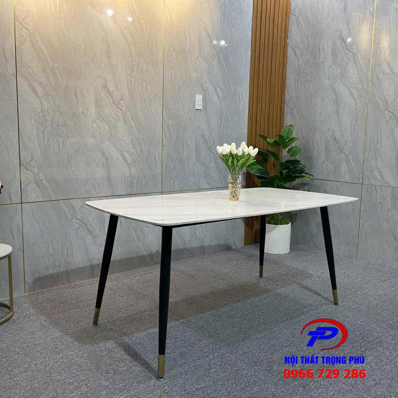 BÀN ĂN CHÂN CÔN MẶT ĐÁ – THIẾT KẾ TINH TẾ, HIỆN ĐẠI CHO MỌI KHÔNG GIAN