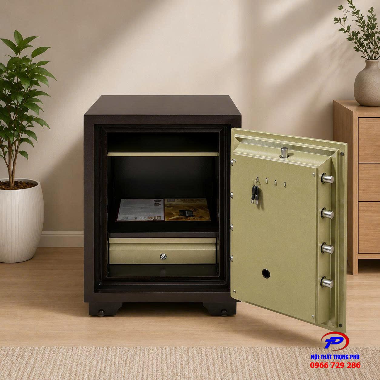 Két sắt Welko KCC120DT điện tử chống cháy có báo động