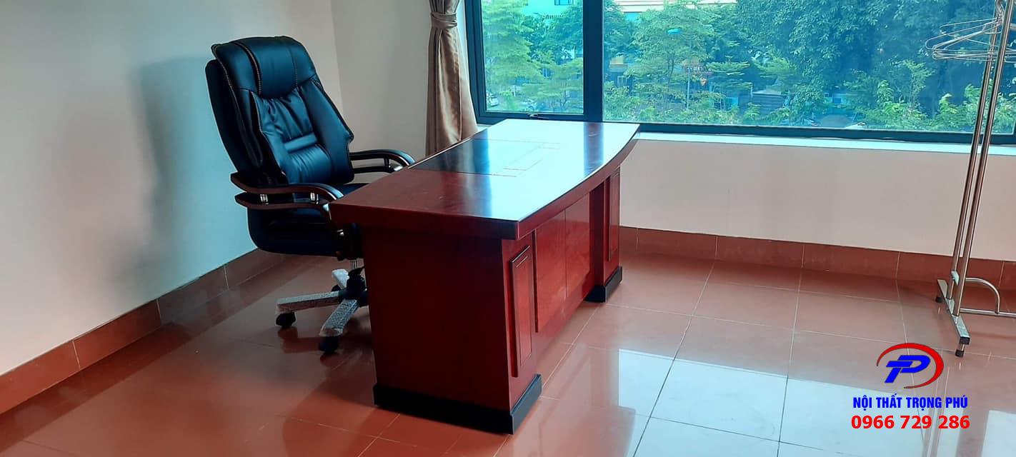 Ghế giám đốc da tay gỗ GD32 cao cấp