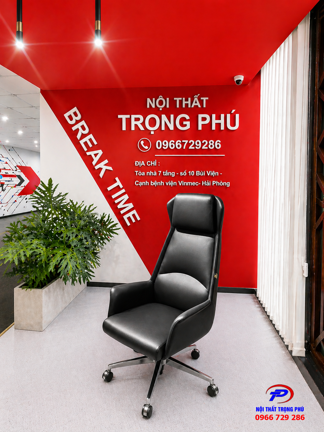 Ghế xoay da lãnh đạo cao cấp A980