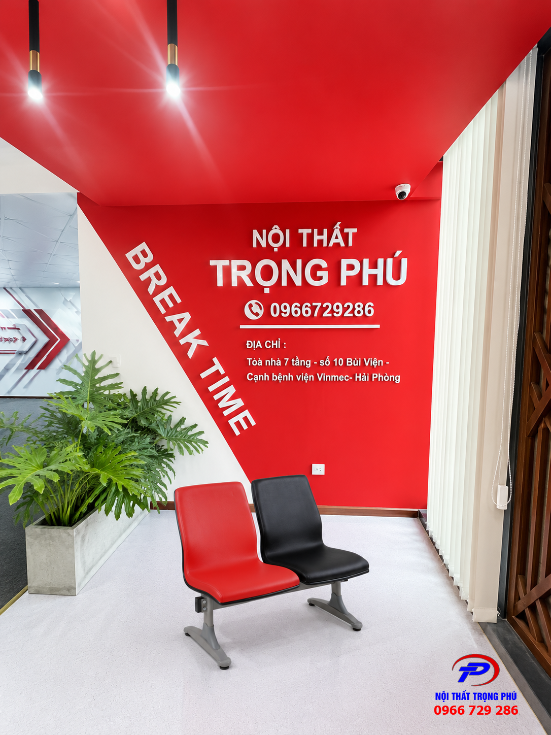 GHẾ PHÒNG CHỜ KHUNG CHÂN THÉP GPC08-2