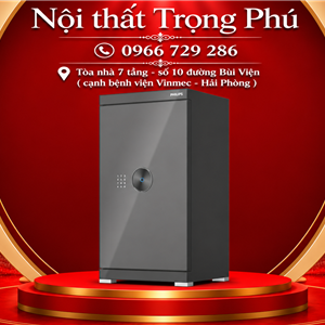 KÉT SẮT VÂN TAY PHILIPS SBX602-8CU