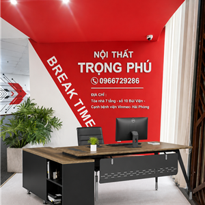 Bàn Lãnh Đạo BRIP1800C15 – Thiết Kế Sang Trọng, Đẳng Cấp Cho Văn Phòng Giám Đốc Hiện Đại