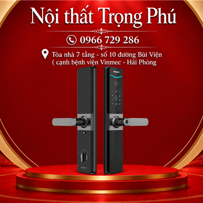 Tay Khóa Thông Minh Philips DDL610-5HBS
