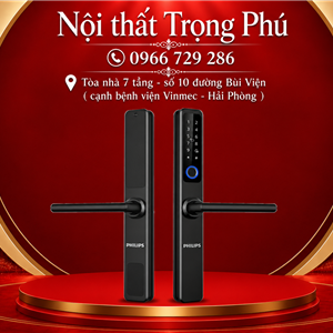 Tay Khóa Thông Minh Philips DDL608-5HWS