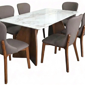 👉 Bàn Ghế Ăn Nhập Khẩu THE ONE BA513 + GA514 Mặt Đá Cao Cấp