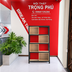 KỆ 5 TẦNG CÓ 4 HỘC TRANG TRÍ KĐN-05C MAX