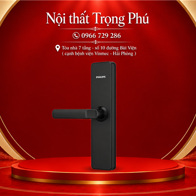 Tay Khóa Thông Minh Philips DDL609-5HS