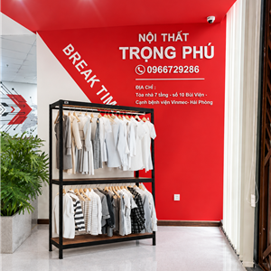 KỆ TREO QUẦN ÁO 2 KHOANG TREO ĐỒ KTD-01B MAX