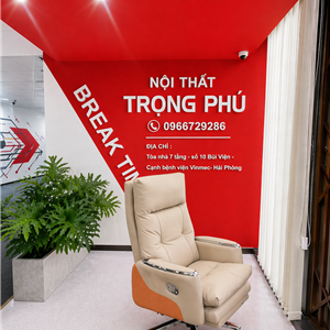 Ghế Lãnh Đạo HLY Tay Da Da PU Cao Cấp Có Gác Chân Thư Giãn
