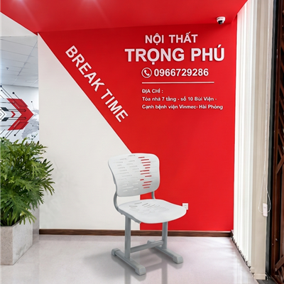 GHẾ HỌC SINH LIÊN CẤP MẶT NHỰA MAX