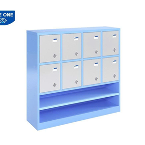 TỦ ĐỂ ĐỒ HỌC SINH - MẪU GIÁO THE ONE TMG984-4K | Tủ 8 Ngăn Gọn Gàng, An Toàn Cho Trẻ