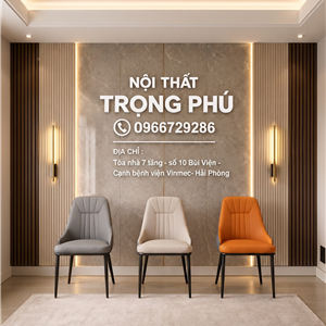 GHẾ ĂN LIAM BỌC DA CAO CẤP C33