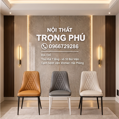 GHẾ ĂN LITA BỌC DA CAO CẤP C83