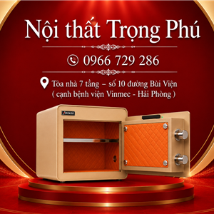 KÉT SẮT THÔNG MINH BOKEE BK-30VT VÀNG GOLD