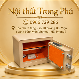 KÉT SẮT THÔNG MINH BOKEE BK-30VT VÀNG GOLD