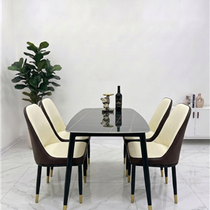 BỘ BÀN ĂN 4 GHẾ MONET CHÂN CÔN – BGTP73