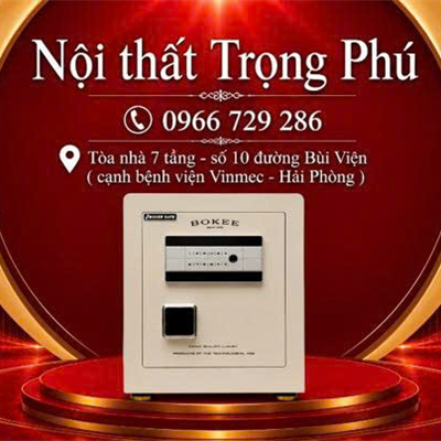 KÉT BẠC BOKEE BK-45B (MÀU TRẮNG KEM)