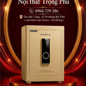 KÉT SẮT BOKEE BK-55A (VÀNG GOLD)