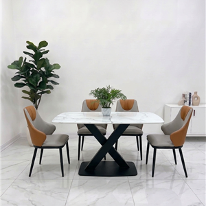 BỘ BÀN ĂN 4 GHẾ SPOT CHÂN X – BGTP56