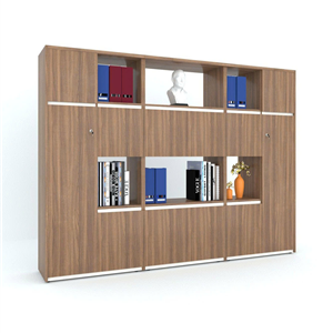 Tủ gỗ TG07-C3 – Tủ văn phòng 3 khoang kết hợp lưu trữ và trang trí