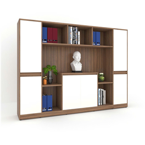 Tủ gỗ TG08 – Tủ gỗ MFC 6 ngăn cánh kính hiện đại